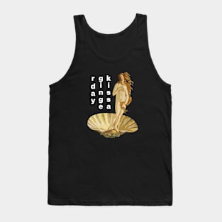 Kiss a Ginger Day - Birth of Venus Redhead Tank Top